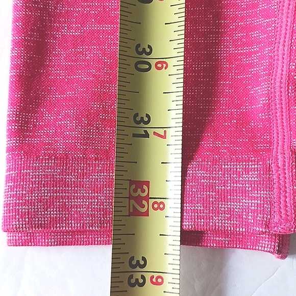 NWT Yoga Work Out Set High-Waisted Leggings Crop Top Pink Size Large - Picture 13 of 16